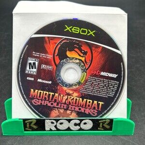 Mortal Kombat Shaolin Monks XB (Microsoft Xbox, 2005) Disc Only